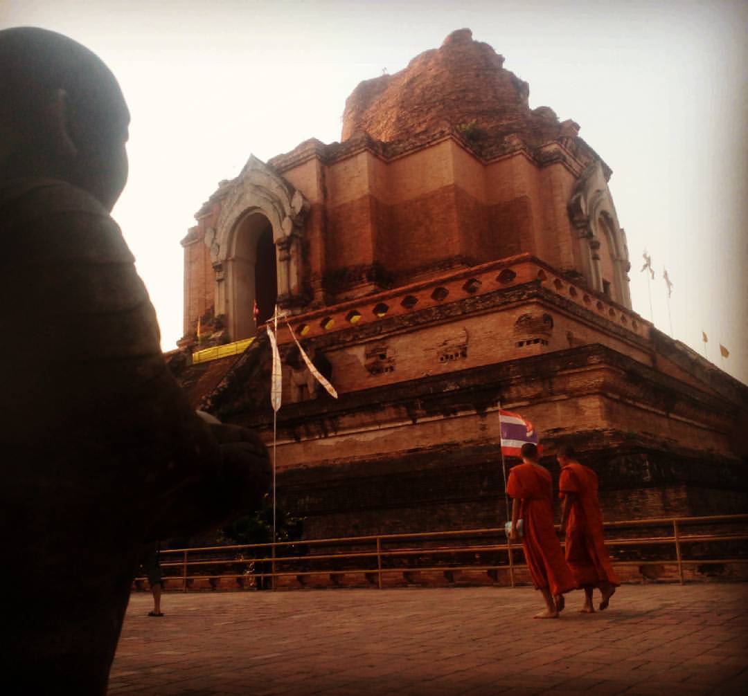 passing at (at Chiang Mai, Thailand)