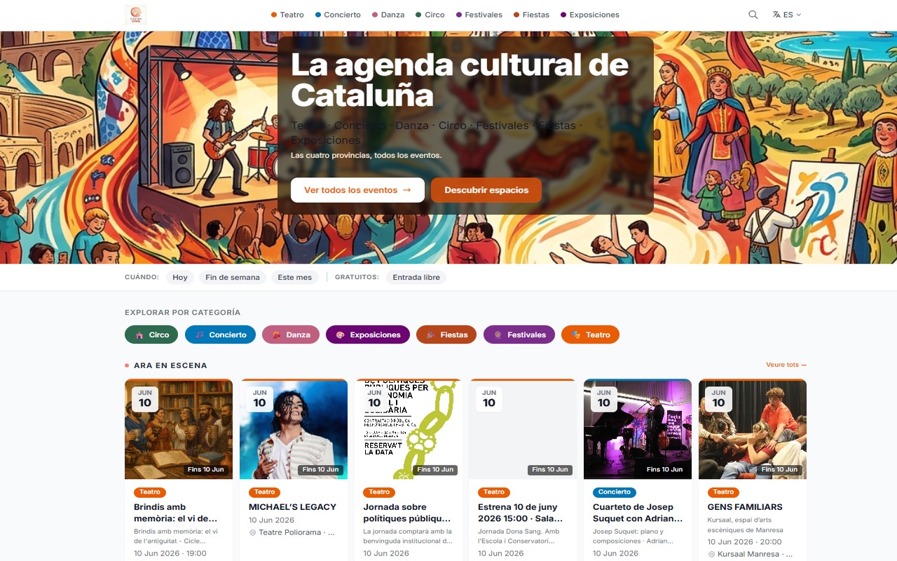 Captura de culturaviva.cat